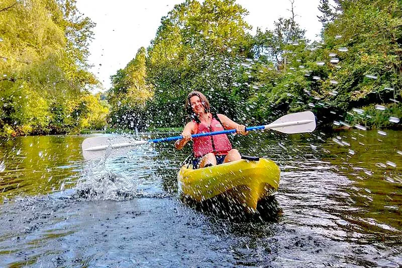 Kayaking Walker Creek